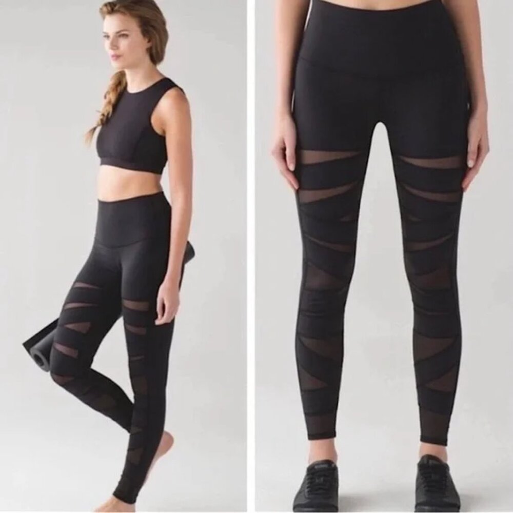 Lululemon Wunder Under Mesh Legging | Size 6
